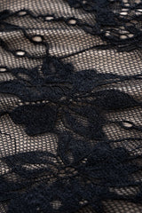 Lace Patchwork Backless Slip Sleeveless Bodysuit