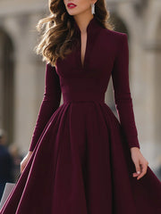 Jennifer | V-Neck Midi Dress
