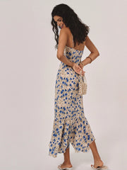 Stylish Floral Bodycon Midi Dress for Women