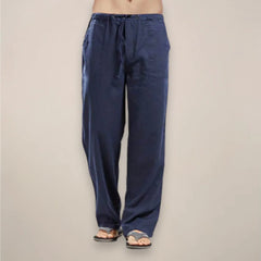 Men’s Linen Pants – Lightweight Linen Blend, Breathable Summer Comfort