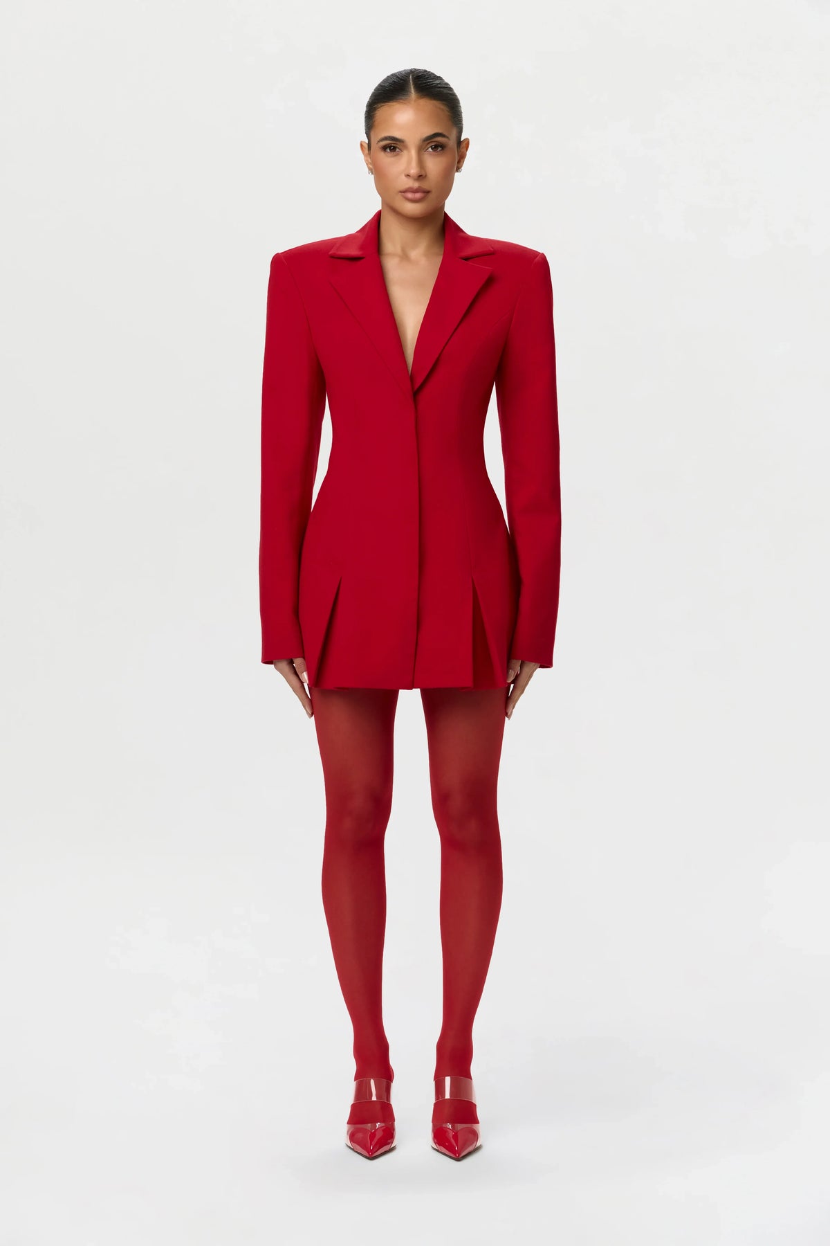 Suiting Blazer Mini Dress