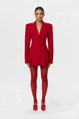 Suiting Blazer Mini Dress