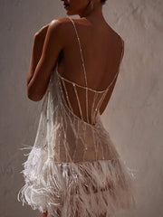 Stella-Sparkle Halter Dress