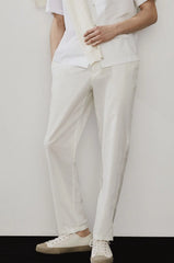 Men’s Relaxed Drawstring Trousers – Smart Casual Fit