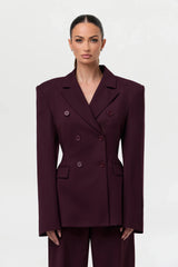 Suiting Double-Breasted Blazer